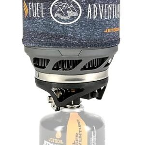 Jetboil MiniMo Camping and Backpacking Stove Cooking System with Adjustable Heat Control