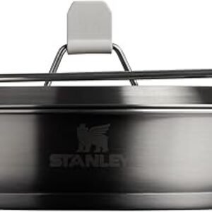 STANLEY Wildfare Pro 15-Piece Stainless Steel Fry Pan Cook Set | 8.75 in Fry Pan with Fold & Lock Handle | Plates and Utensils | Camping Essentials for Your Camp Kitchen | BPA-Free